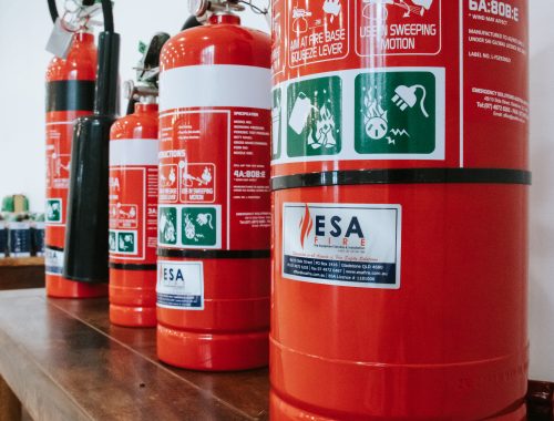 ESA Fire extinguishers